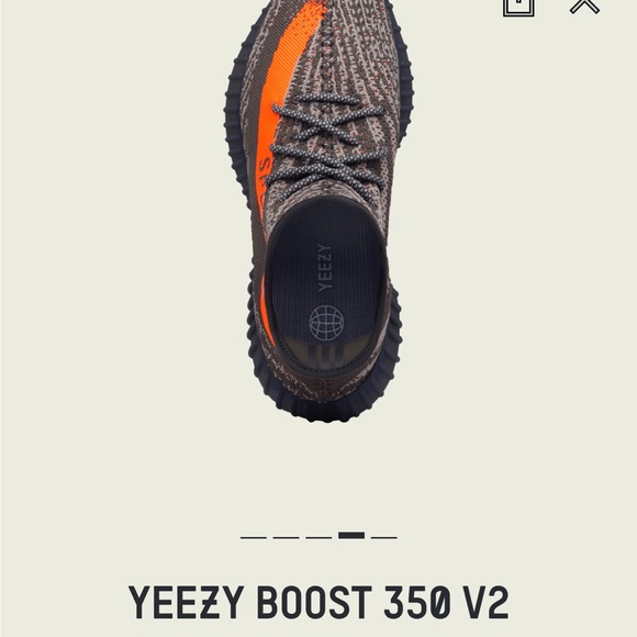 Yeezy boost 350 brand new with Tags and receipt from the confirmed App too big. - Picture 4 of 5